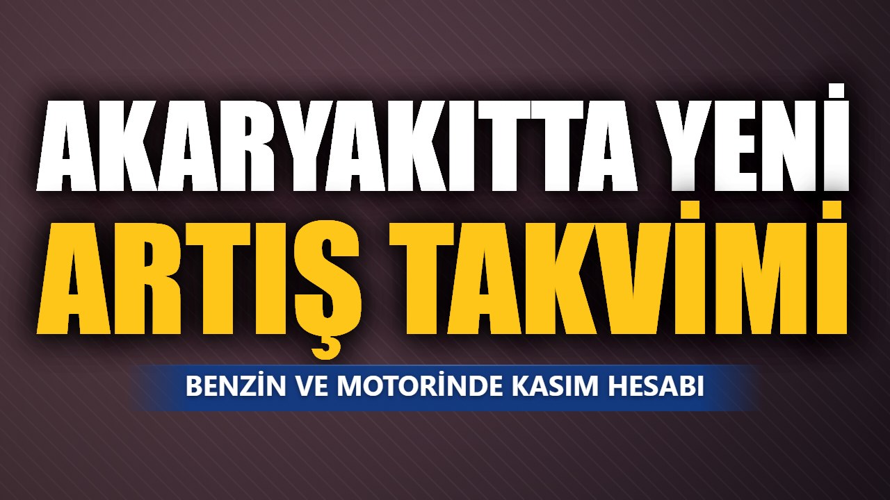 Antalya’da akaryakıtta kasım için ÖTV zammı bekleniyor