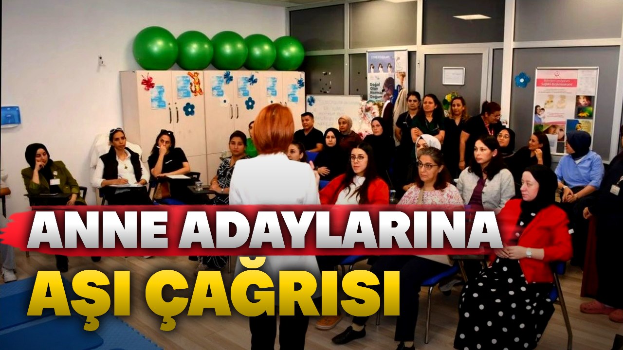 Alanya’da anne adaylarına gebelikte aşılanma eğitimi