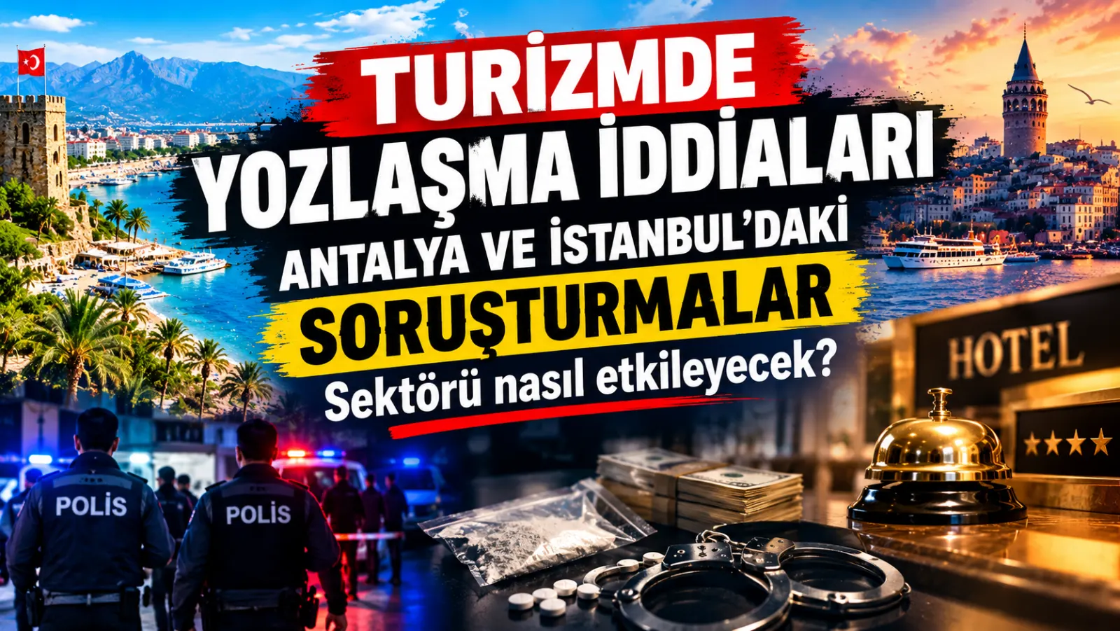 Turizmde Yozlaşma İddiaları Gündemde: Antalya'dan İstanbul'a Uzanan Soruşturmalar Sektörü Nasıl Etkileyecek?