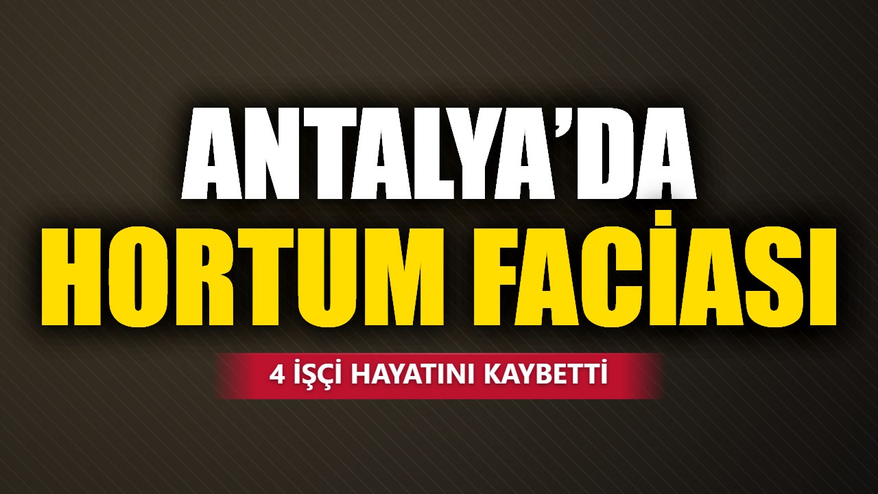 Antalya’da hortum iki konteyneri parçaladı: 4 işçi öldü